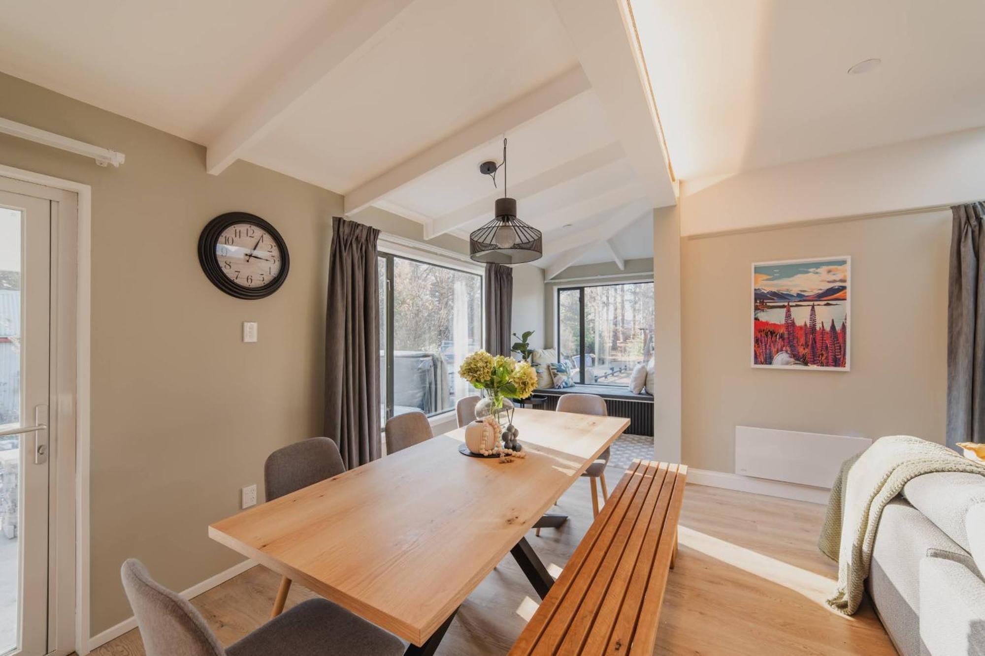 Galaxy 3br Modern With Fireplace Outdoor * Lake Tekapo